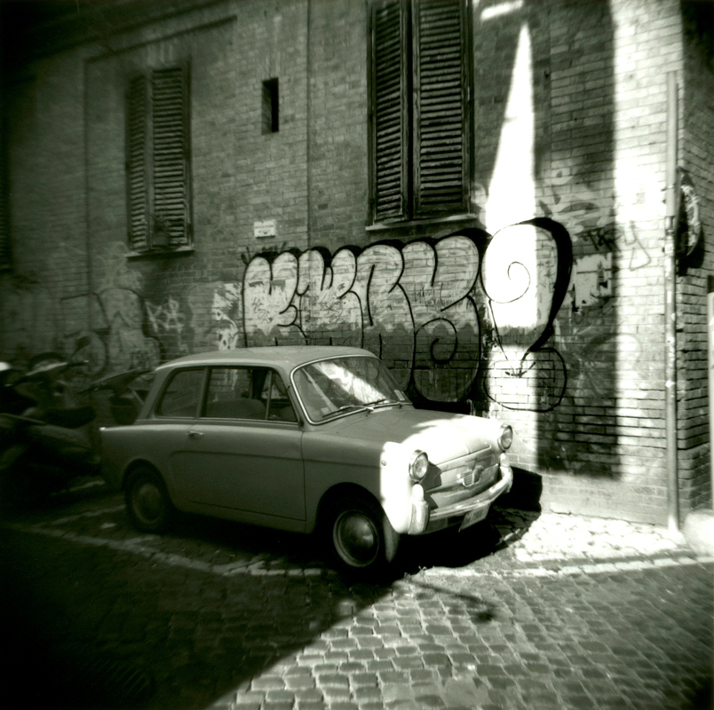 Italian-Car-with-Grafitti---Version-2
